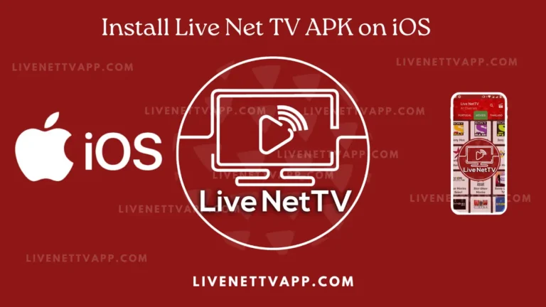 Install Live Net TV APK on iOS